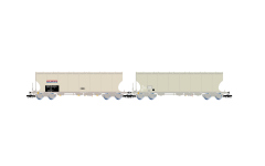 Arnold HN9757 - TT - 2-tlg. Set Silowagen NACCO, DB, Ep. IV